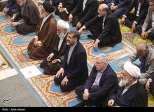  کاظم صدیقی در آغوش وزیر رئیسی + عکس