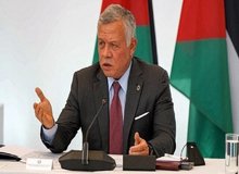 تاکید پادشاه اردن بر تلاش برای توقف جنگ غزه
