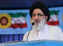 نماینده ولی فقیه در البرز: اگر رهبری اذن دهند طوفان برپا و آمریکا و اسرائیل نابود می شوند
