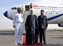 رییس جمهور  وارد استان خوزستان شد