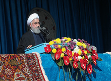 روحانی: آمریکا بداند اگر روزی بخواهد جلوی نفت ایران را بگیرد نفتی از خلیج فارس صادر نخواهد شد
