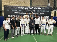 تیم جوجیتسو چهارمحال و بختیاری قهرمان کشور شد