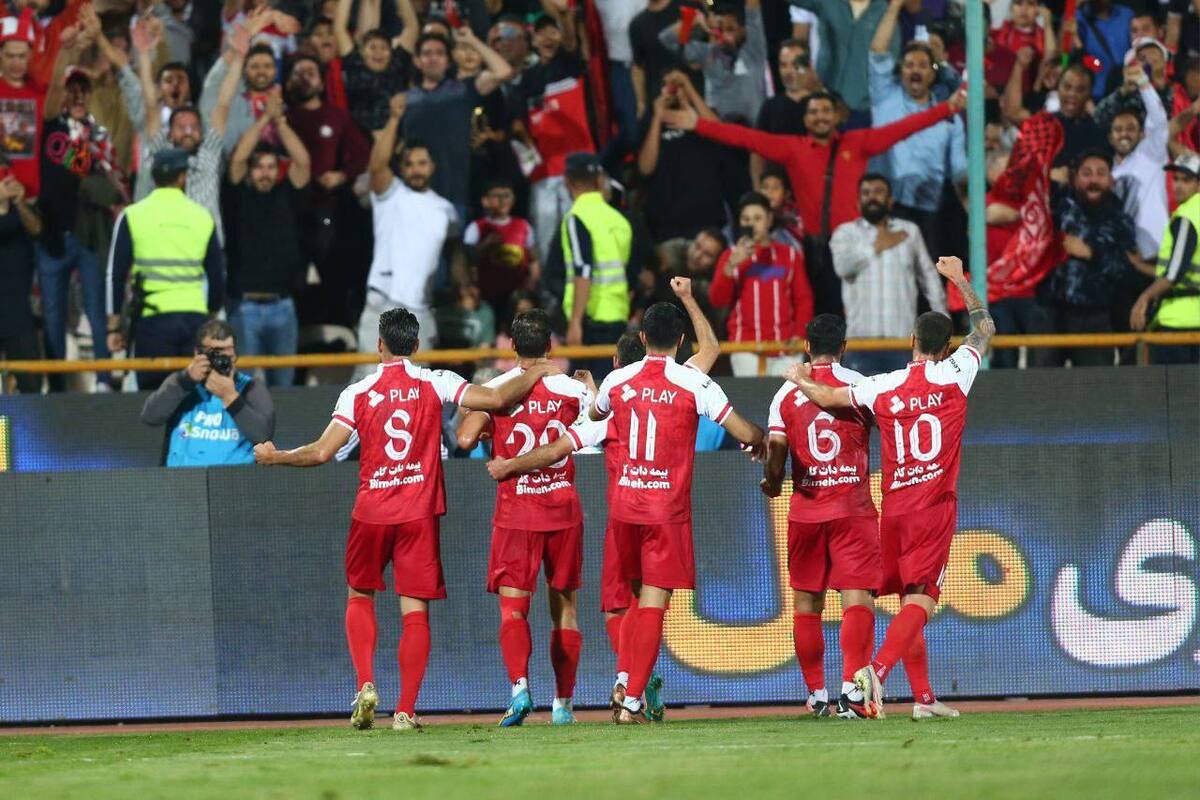 صدرنشینی پرسپولیس در شب جشن قهرمانی سوپرجام
