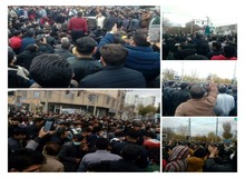 مردم چهارمحال و بختیاری برای حل مشکل  آب تجمع کردند/ عکس و فیلم 