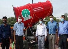 شلیک به آلودگی/ تفنگی که هوا را پاک می‌کند+عکس