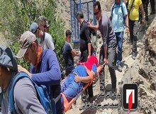 کشف جسد مرد میانسال در ارتفاعات درکه/ تصاویر