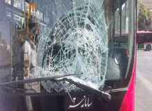 فوت یک عابر پیاده در تصادف با اتوبوس BRT در غرب تهران
