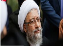 حضور معنادار لاریجانی در تجمع امروز طرفداران برخورد با بی حجابان در قم+تصاویر 
