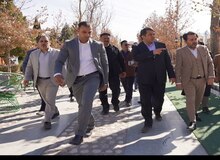 بازدید استاندار کرمان از طرح‌های محور هفت باغ علوی  از احداث مرکز پت اسکن تا بازدید از محموعه  کم نظیر گردشگری 