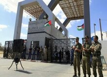 موانع سیمانی از مقابل گذرگاه رفح برداشته شد
