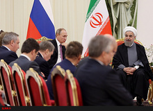 
احتمال دیدار دوجانبه پوتین و روحانی در حاشیه نشست خزر