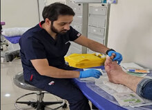 خدمات ارائه شده در کلینیک زخم دیابتی شامل چه مواردی میشود؟