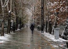 بارش برف و باران در ۱۹ استان/ بیشترین بارش‌ها کجاست؟