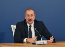 پیام علی‌اف به محمود عباس