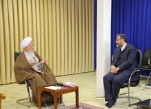 آیت الله جوادی آملی: خیال میکنیم آرم جمهوری اسلامی و عکس امام و رهبری را بزنیم این می شود علم دینی
