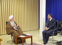 آیت الله جوادی آملی: خیال میکنیم آرم جمهوری اسلامی و عکس امام و رهبری را بزنیم این می شود علم دینی