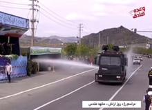 عذرخواهی فرمانده یگان ویژه خراسان رضوی در پی آب‌پاشی خودروی ضدشورش: نقص سیستمی، بود