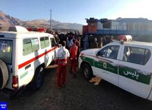 برخورد قطار با سمند در کرمانشاه ۲ کشته بر جای گذاشت
