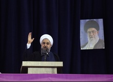 حسن روحانی: با چه قانونی عزیران ما را خانه نشین کردید؟/ اگر به پای صندوق‌ها نیایید پیاده‌روها را هم دیوار خواهند کشید/ ایا می خواهید جامعه ما از بیانات خاتمی استفاده نکند؟