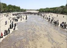 زاینده رود یک بار دیگر پرآب می شود
