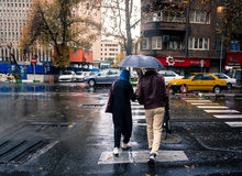 امروز هم رگبار باران به تهران می‌زند 