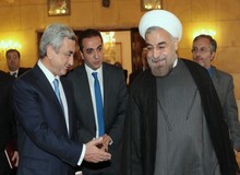فیلم سخنرانی روحانی در نشست مشترک خبری با رییس جمهوری ارمنستان