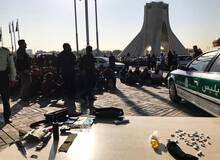 پلیس: اطراف میدان آزادی «فروشنده اسلحه و مهمات» شناسایی کردیم
