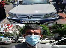 بازنشسته نیروی انتظامی با پلاک مخدوش در انتخابات ریاست جمهوری ثبت نام کرد/ عکس