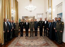 میزبانی عراقچی از فرماندهان ارشد ارتش