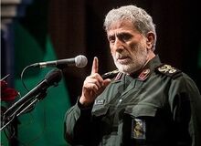سردار قاآنی: شهید رضی موسوی را ترور کردند، چون نتوانستند در میدان جنگ غزه چیزی به دست آورند