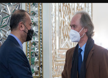 نماینده ویژه دبیرکل سازمان ملل در امور سوریه با امیرعبداللهیان دیدار کرد