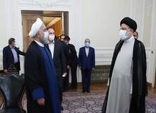 روحانی کلیدِ «پاستور» را تحویل رئیسی داد/ FILM

