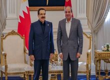 دیدار و گفتگوی السیسی و ال خلیفه درباره تنگه هرمز و جنگ