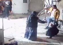حمله گروهی به زوجی سالخورده در اهر + فیلم