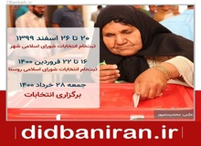 این افراد نمی توانند در انتخابات شورای شهر و روستا ثبت نام کنند+ شرایط ثبت نام 
