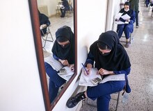 پاسخ سؤالات «امتحان نهایی» امروز هم درز پیدا کرد/ این‌بار هشت دقیقه بعد از شروع امتحانات!