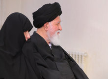 عکس جدید از جمیله علم الهدی بعد از شهادت همسرش، ابراهیم رئیسی