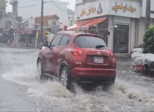 بارش ۱۳۵ میلی متری در رودسر ظرف ۶ ساعت