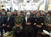 حضور دبیر شورای عالی امنیت ملی در گردهمایی پیشکستوتان جهاد و شهادت