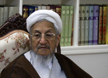 آیت الله صانعی در قبرستان شیخان قم و در کنار مرقد زکریا بن آدم دفن می شود