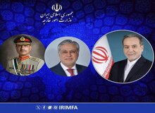 گفتگوی تلفنی وزیر امور خارجه کشورمان با مسئولین پاکستانی