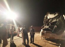 جزئیات تصادف اتوبوس با تریلی در محور اردستان ‌
