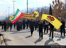 تعدادی از کارگران هپکو تجمع کردند
