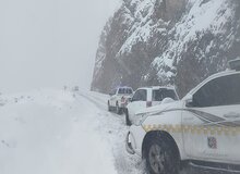 برف و لغزندگی در برخی جاده‌ها/ محدودیت‌های ترافیکی ۲۱ آذر اعلام شد