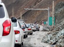 آخرین وضعیت ترافیکی و جوی محورهای شمالی/  انسداد ۶ محور