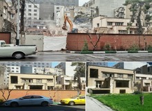 آرت دکوِ زیبای خیابان سمیه فرو ریخت+تصاویر 
