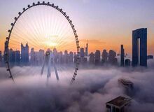 افتتاح بلندترین چرخ و فلک جهان در دبی+ تصاویر 