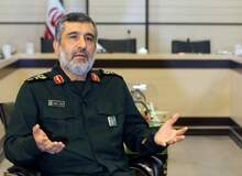 سردار حاجی‌زاده: انشالله بتوانیم ترامپ، پمپئو و مکنزی را بُکشیم