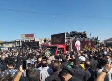 «علی لاریجانی» در تشیع علامه حسن‌زاده آملی/ عکس