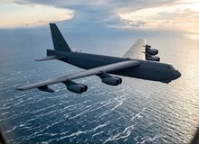 بمب‌افکن B-52 آمریکا سقوط کرد